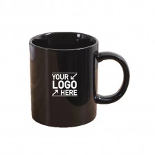 11oz Black Ceramic Mug
